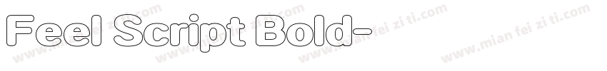 Feel Script Bold字体转换